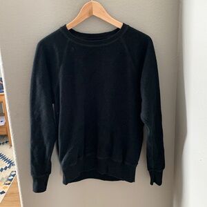 Black scoop neck sweater xs, lightly used